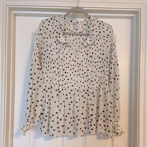 Smocked blouse